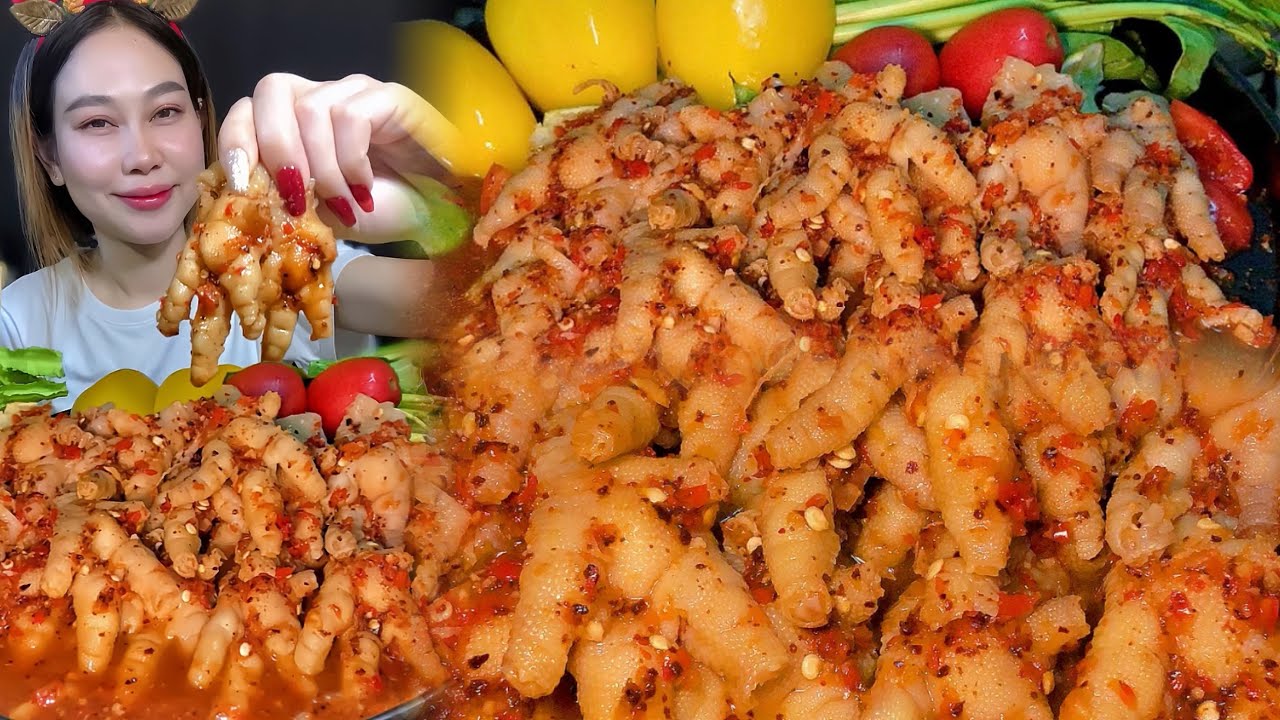 ตำเล็บมือนางเผ็ดจัดจ้าน กรุบกรอบ