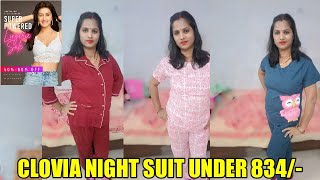 Clovia Nightwear Haul | Superpowered  Lingerie Sale | 50% to 80% Off | Best Quality & Affordable screenshot 5