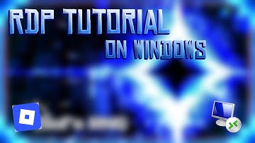 How to set up a RDP (UPDATED) to macro multiple accounts/macro in the background in roblox!
