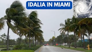 Hurricane Idalia in Miami Florida : Hoarding Water at Costco, Intense Winds & Bad Drivers