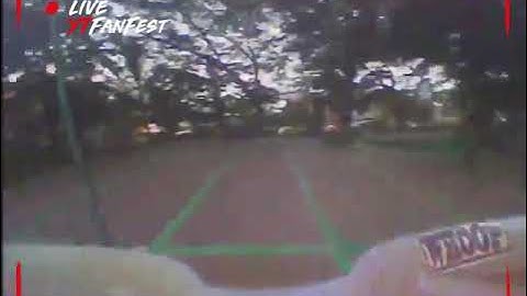 Kingkong LDARC TINY 7X - First attempt to FPV. Twilight flying.