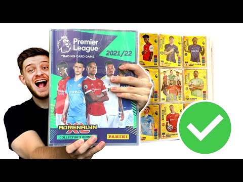 *COMPLETE* Panini ADRENALYN XL Premier League 2021/22 Collection!! (Binder Update!)