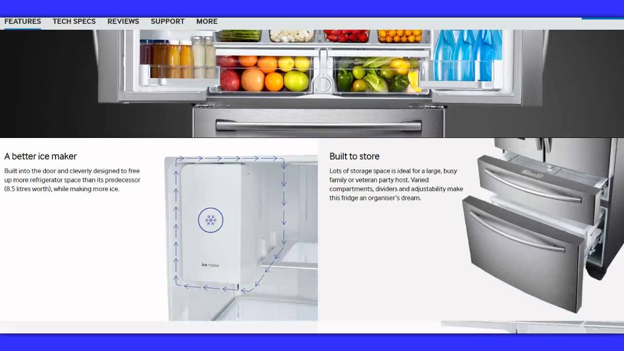 SAMSUNG RF24FSEDBSR - Compare Prices & RF24FSEDBSR Review - YouTube