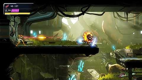 Metroid Dread: Gold Robot Chozo Soldier (no damage)