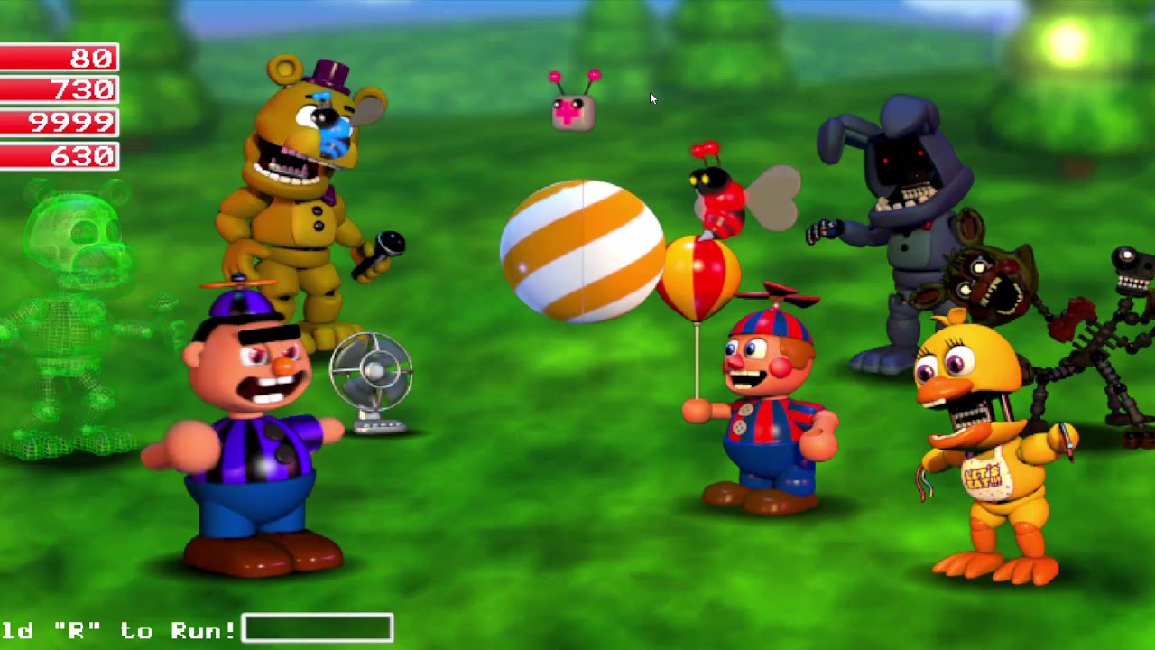 Hack fnaf world simulator