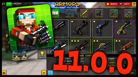 Pixel Gun 3d New weapon Gameplay (11.0.0)