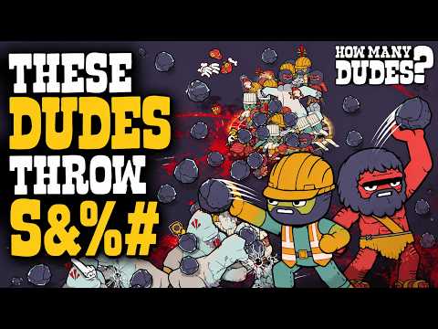 How to Dominate Waves with the Throwing Dude Build in How Many Dudes?