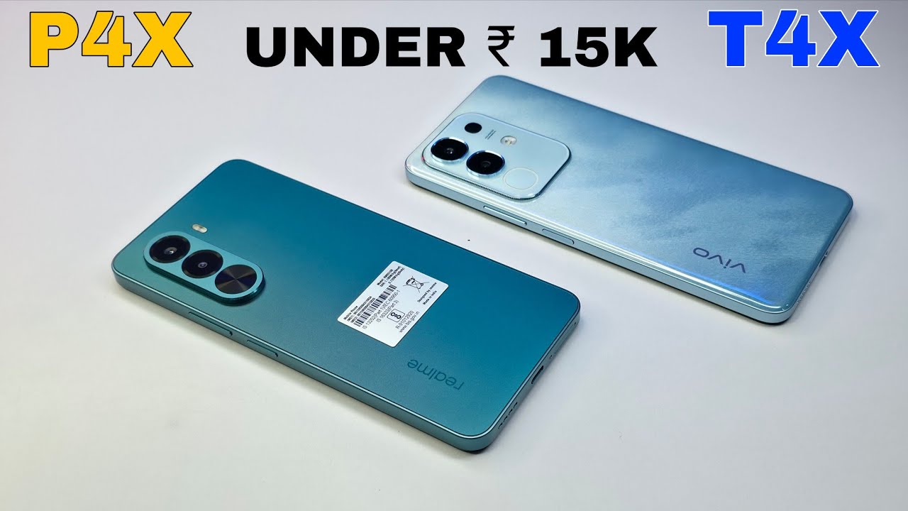 Realme P4x 5G Vs Vivo T4x 5G Unboxing & Comparison | Which Smartphone Best For You ?