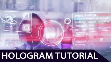 Hologram Tutorial in After Effects Part 1