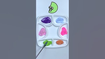 Guess the mixed emotions (Part 5) #satisfying #colormixing #sharkzhan #asmr