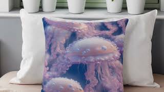 Magical Jellyfish Seamless Pattern | Ocean Digital Paper for Junk Journals & Crafts