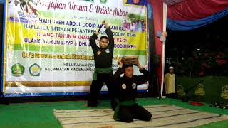 Pencak Silat Atraksi Pecahan Genting dengan kepala! Pagar Nusa Kota Probolinggo