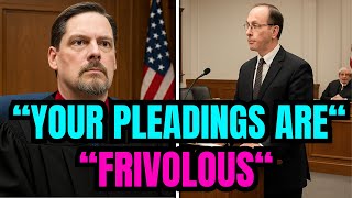 Judge SHOCKS Attorney Over Frivolous Pleadings – Sanctions Coming!