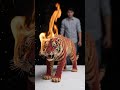Built from fire, shaped into power. 🐅🔥