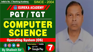 DSSSB PGT / TGT COMPUTER SCIENCE (OS) TEST SERIES-7 KVS/UP/HTET/TGT/PGT COMPUTER SCIENCE