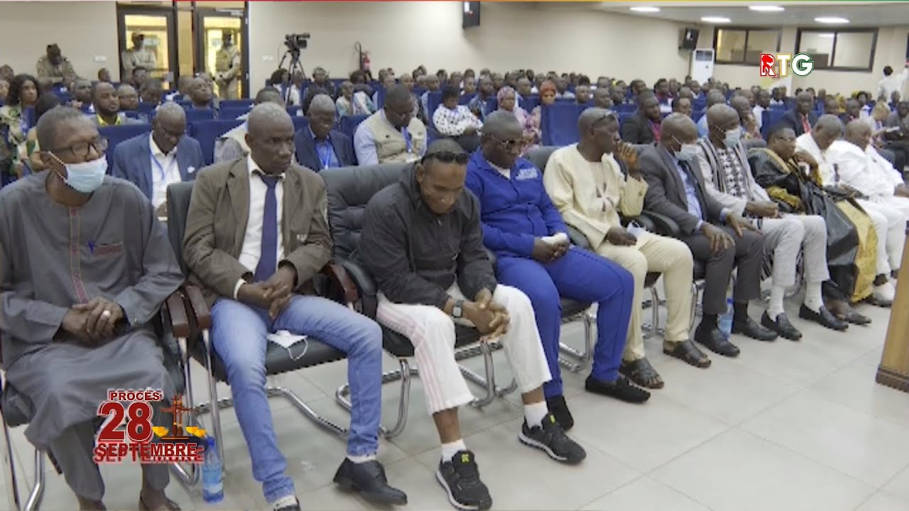 FIN DU PROCES DU 28 SEPTEMBRE 2009 VERDICT. RTG GUINEE 224.