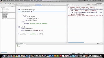Python 2.7 Tutorial Pt 6