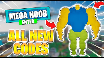 ALL *WORKING* MEGA NOOB SIMULATOR CODES | Roblox Mega Noob Simulator