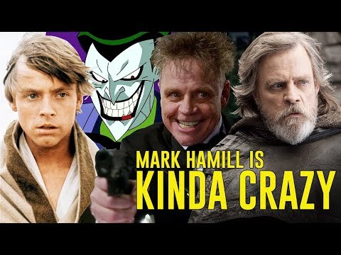 Mark Hamill is Kinda Crazy (HD) Star Wars, Luke Skywalker, The Joker, The Trickster