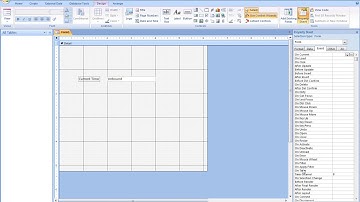 Add time to a form Microsoft Access