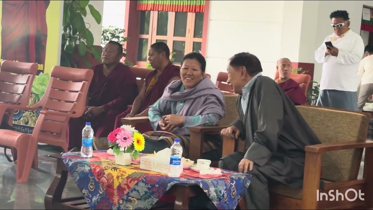 #Losar #Tsepa 2 at His #Holiness #Palace ##Phodrang, #Bylakuppe#tibetan#riders#vlogger#2026#🙏🙏🙏⛩️⛩️