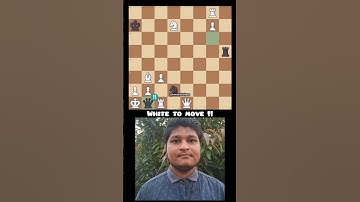 Brilliant Queen Puzzle #chess #chesspuzzleseries #puzzle #chesspuzzle #chesstactics #chessstrategy