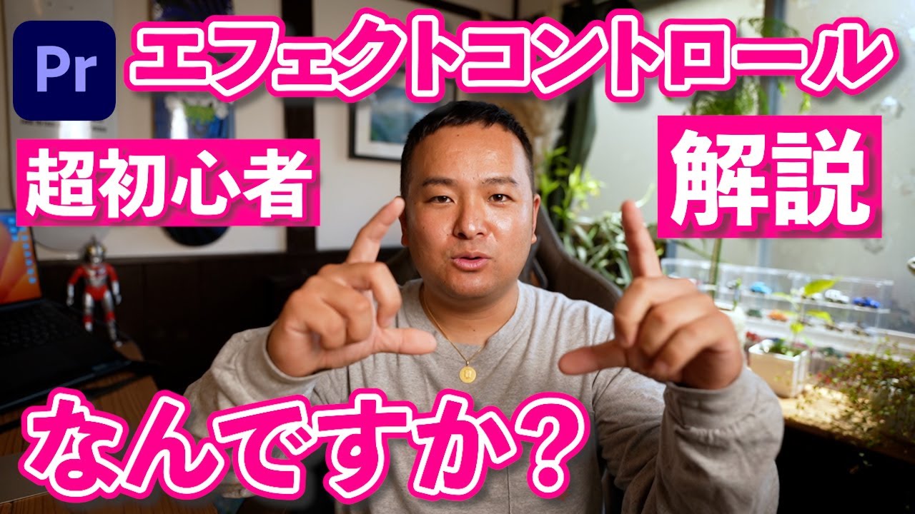 【超初心者】プレミアプロのエフェクトコントロール解説！