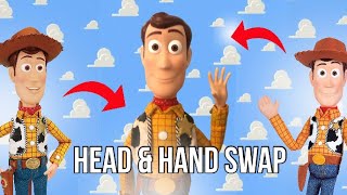 Toy Story Woody Doll Custom Movie Accurate Head & Hand Swap Mod