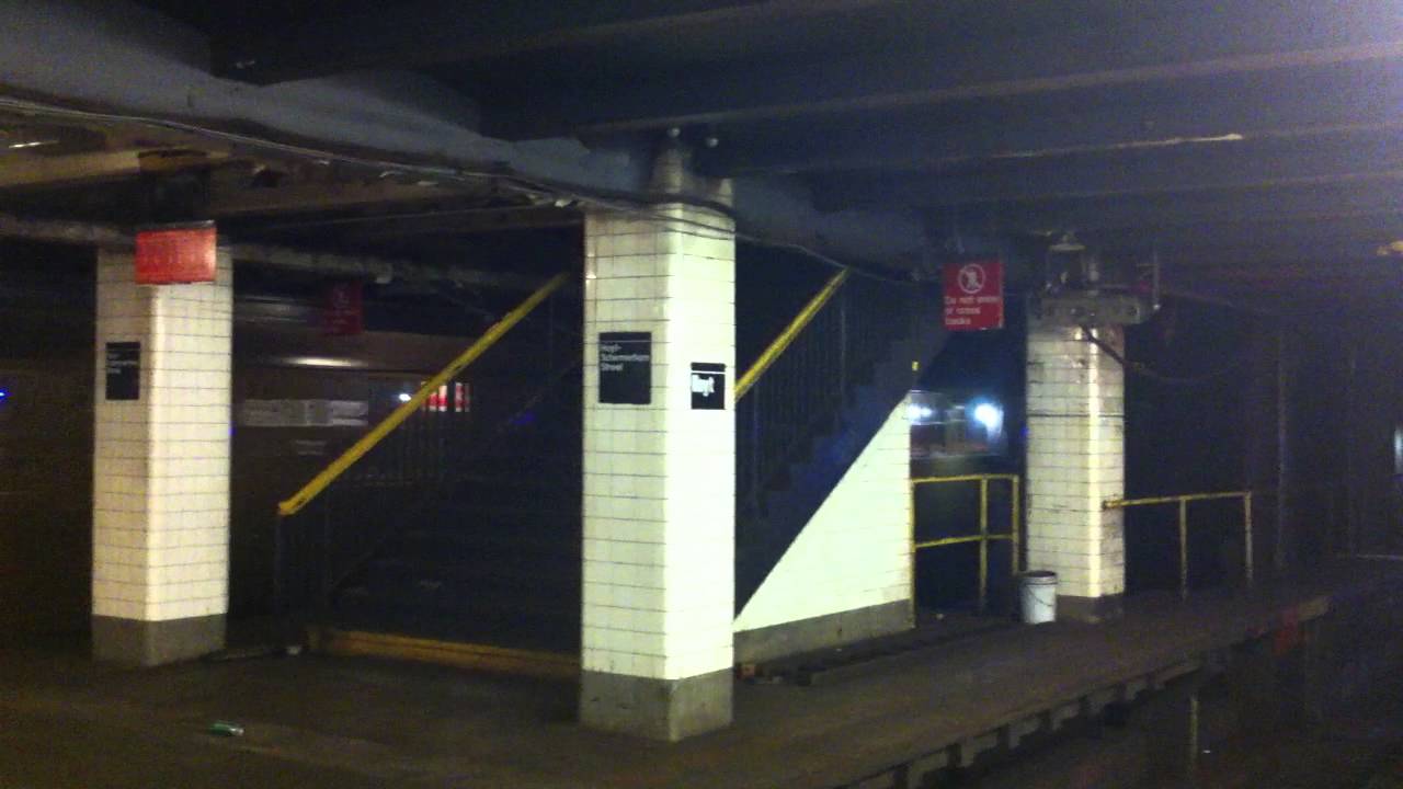 MTA NYCT: BMT 100th Anniversary BMT D types leave Hoyt-Schermerhorn Street