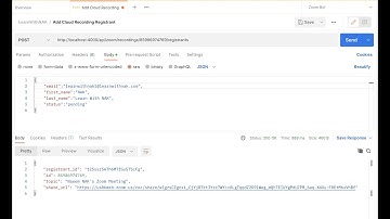 Add Zoom Cloud Recording Registrants