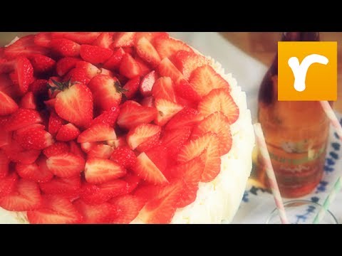 cheesecake med jordgubbar cheesecake med jordgubbar