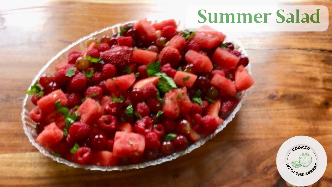 Super Easy Summer Fruit Salad