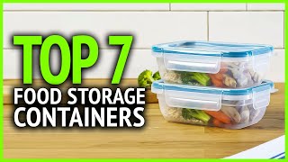 Best Food Storage Containers 2023 | Top 7 Best Food Storage Containers On Amazon