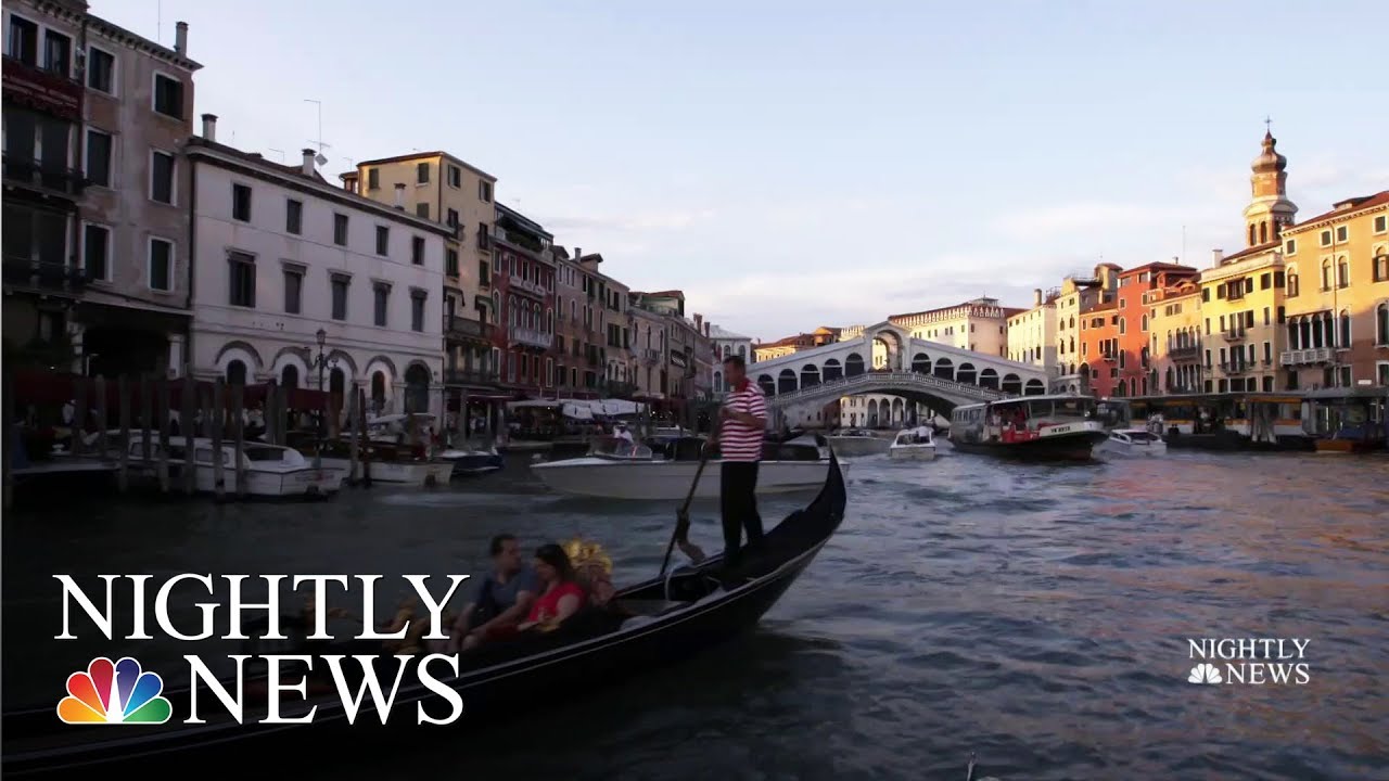 ⁣Popular Vacation Destinations Push Back Against Overtourism | NBC Nightly News