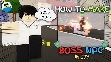 How To Make Boss NPC In Jujutsu Shenanigans Roblox (Jujutsu Shenanigans)