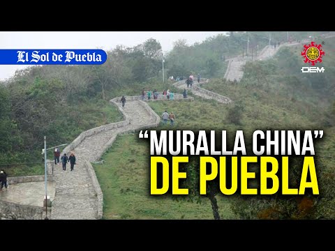 Conoce la ‘Muralla China’ de #Puebla, un atractivo turístico lleno de misticismo y belleza