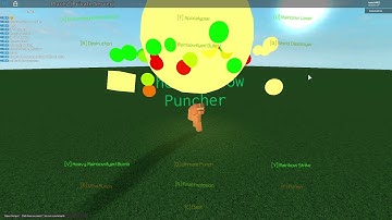 Roblox the rainbow puncher script showcase