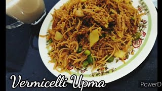 Vermicelli Upma| Sewai Upma | Namkeen Jave recipe | Easy Breakfast and Snack Recipe