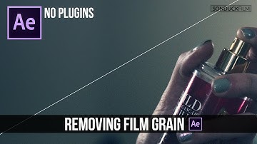 Remove Video Noise & Film Grain in After Effects | NO PLUGINS