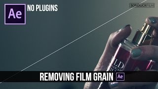 Remove Video Noise & Film Grain in After Effects | NO PLUGINS