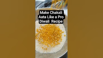 Secret to Perfect Chakali Aata | Crispy & Crunchy Chakli Every Time!” #chaklirecipe #diwali #shorts