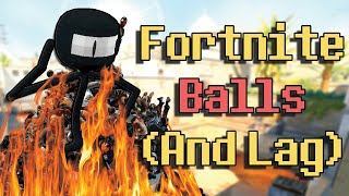 Fortnite Balls Going Live - Stickguy101