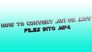 How to Convert .avi/.mov Files into .mp4 File | How to Get Movavi Video Converter premium in Free😍😍
