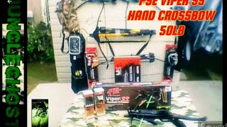 PSE VIPER SS MINI CROSSBOW 50LB BUGOUT SURVIVAL EP.61