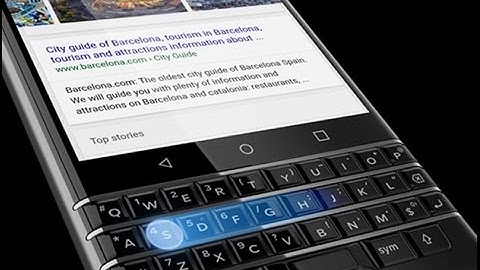 Tips and tricks - BlackBerry KEYone