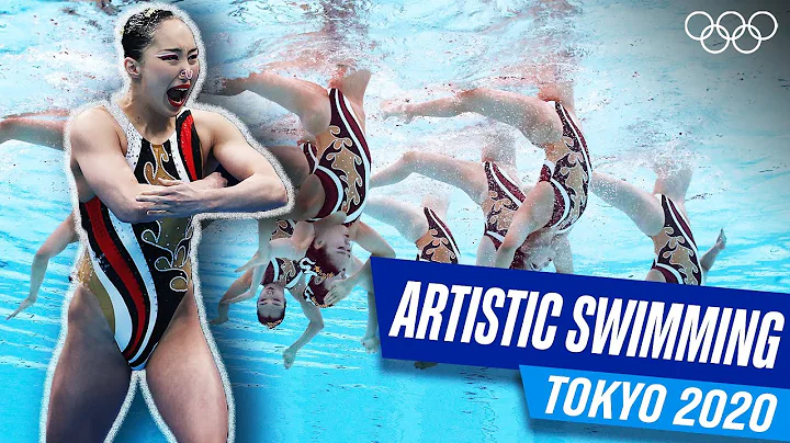 Beautiful performance by Team Japan's artistic swimmers at Tokyo 2020🏊‍♀️🇯🇵 - DayDayNews