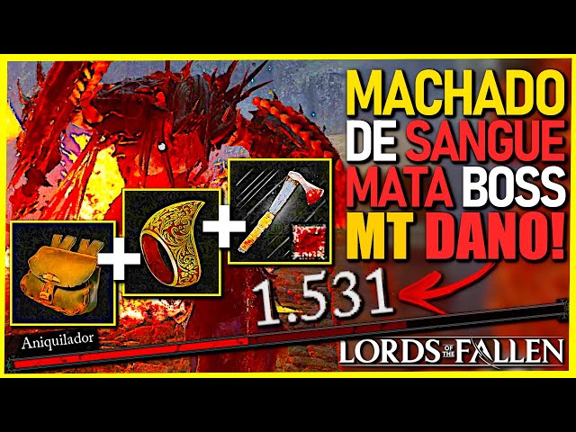 LORDS OF THE FALLEN - DEIXE QUALQUER ARMA COM PESO ZERO E REQUISITOS ZERO!  ITEM SECRETO PERDIVEL!!!! 