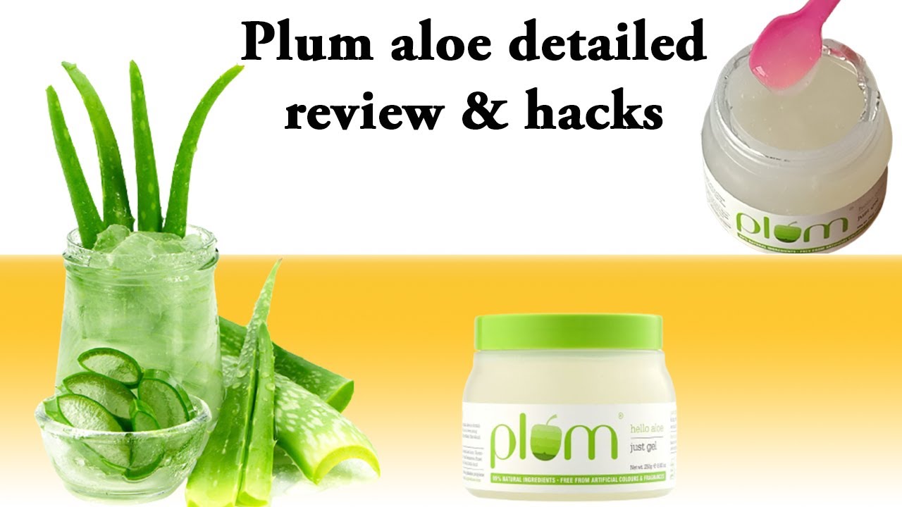 plum aloe vera gel