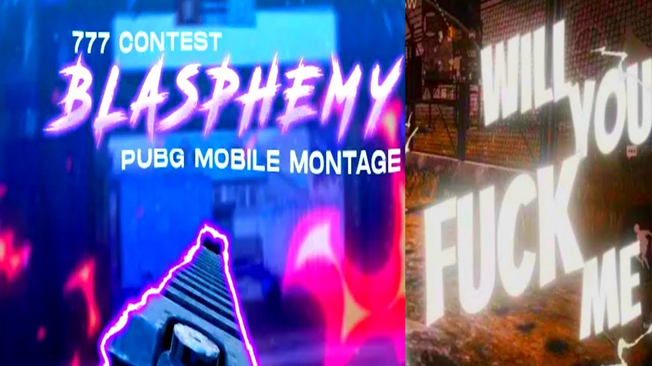 777 CONTEST  Blasphemy Song Montage PUBG Mobile 
