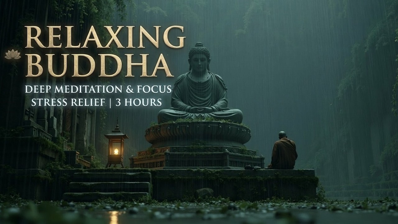 Deep Meditation Music | Zen Rain Sounds for Stress Relief & Anxiety ...